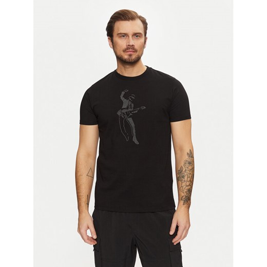 KARL LAGERFELD T-Shirt 755089 551225 Czarny Regular Fit ze sklepu MODIVO w kategorii T-shirty męskie - zdjęcie 182761946