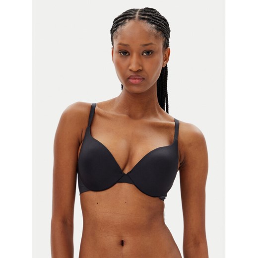 Hunkemöller Biustonosz push-up Smooth 206746 Czarny ze sklepu MODIVO w kategorii Biustonosze - zdjęcie 182762095