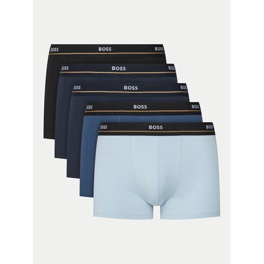 BOSS Komplet 5 par bokserek Essential 50531660 Kolorowy ze sklepu MODIVO w kategorii Majtki męskie - zdjęcie 182762109