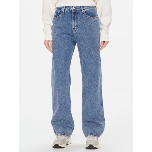 Tommy Jeans Jeansy Betsy Md Ls Cg4136 DW0DW17188 Granatowy Loose Fit ze sklepu MODIVO w kategorii Jeansy damskie - zdjęcie 182762238