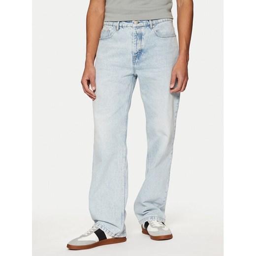 AMI PARIS Jeansy UTR500.DE0027 Niebieski Straight Fit ze sklepu MODIVO w kategorii Jeansy męskie - zdjęcie 182762266