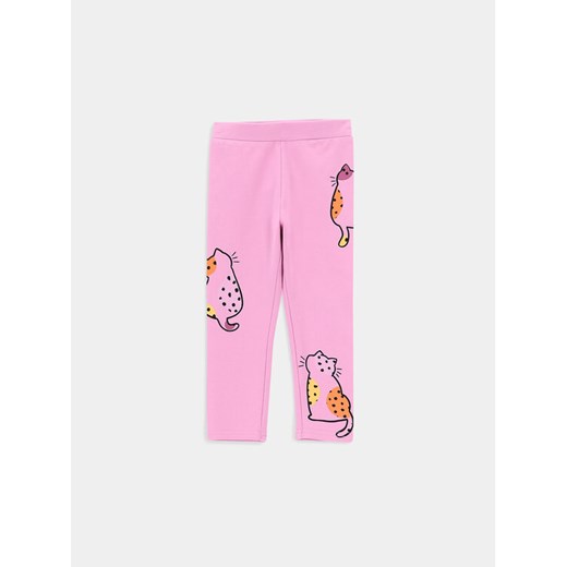Coccodrillo Legginsy WC4122103CEN Różowy Slim Fit ze sklepu MODIVO w kategorii Legginsy niemowlęce - zdjęcie 182762267
