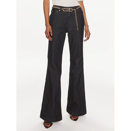 MICHAEL Michael Kors Jeansy MS39041M24 Granatowy Flared Fit ze sklepu MODIVO w kategorii Jeansy damskie - zdjęcie 182762348