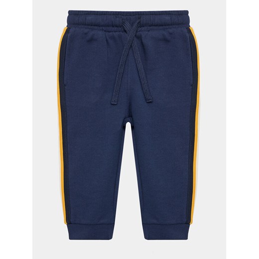 United Colors Of Benetton Spodnie dresowe 3J68GF02T Granatowy Regular Fit ze sklepu MODIVO w kategorii Spodnie chłopięce - zdjęcie 182762379