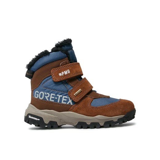 Primigi Kozaki GORE-TEX 6924111 M Brązowy ze sklepu MODIVO w kategorii Buty zimowe dziecięce - zdjęcie 182762416