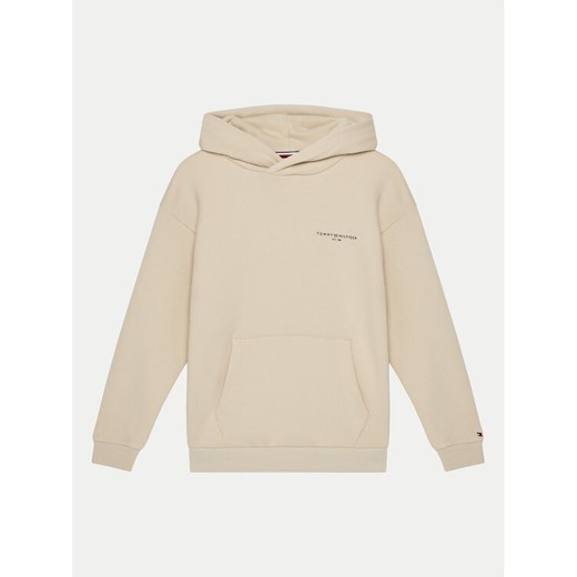 Tommy Hilfiger Bluza KS0KS00595 Beżowy Regular Fit ze sklepu MODIVO w kategorii Bluzy chłopięce - zdjęcie 182762458