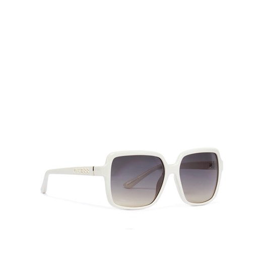 Guess Okulary przeciwsłoneczne GU00157 Biały ze sklepu MODIVO w kategorii Okulary przeciwsłoneczne damskie - zdjęcie 182762486
