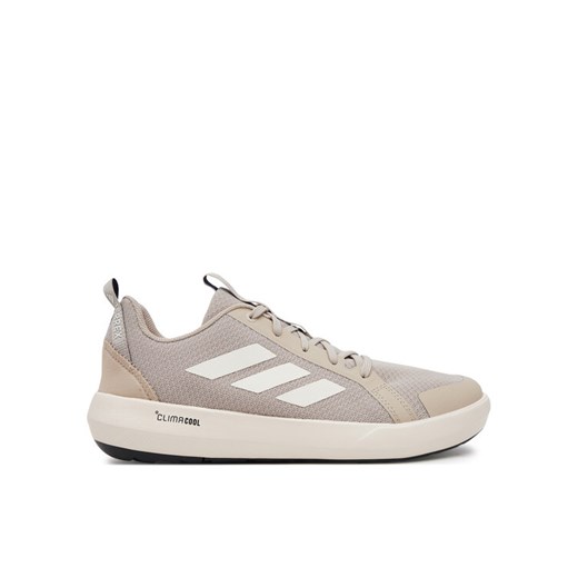adidas Trekkingi Terrex Boat Climacool JI3501 Beżowy ze sklepu MODIVO w kategorii Buty trekkingowe męskie - zdjęcie 182762497