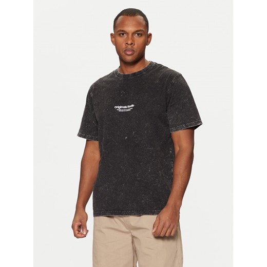 Jack&Jones T-Shirt Vesterbro 12256715 Czarny Relaxed Fit ze sklepu MODIVO w kategorii T-shirty męskie - zdjęcie 182762529