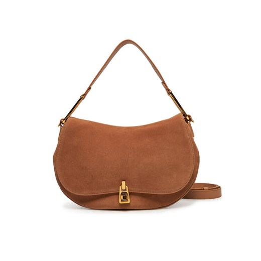 Coccinelle Torebka PQS Magie Suede Bim E1 PQS 18 03 01 Brązowy ze sklepu MODIVO w kategorii Listonoszki - zdjęcie 182762558