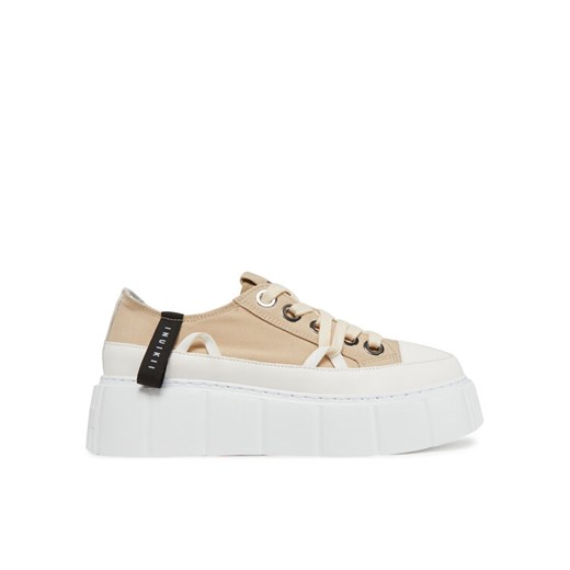 Inuikii Trampki Matilda Canvas Low 30102-025 Beżowy ze sklepu MODIVO w kategorii Trampki damskie - zdjęcie 182762568