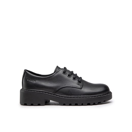 Geox Półbuty J Casey G. C J0420C 00043 C9999 M Czarny ze sklepu MODIVO w kategorii Półbuty dziecięce - zdjęcie 182762589