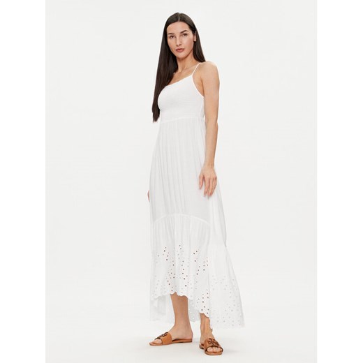 Maaji Sukienka codzienna 2123CLD003 Biały Regular Fit ze sklepu MODIVO w kategorii Sukienki - zdjęcie 182762647