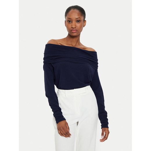 Kontatto Sweter 3M0113 Granatowy Regular Fit ze sklepu MODIVO w kategorii Swetry damskie - zdjęcie 182762676