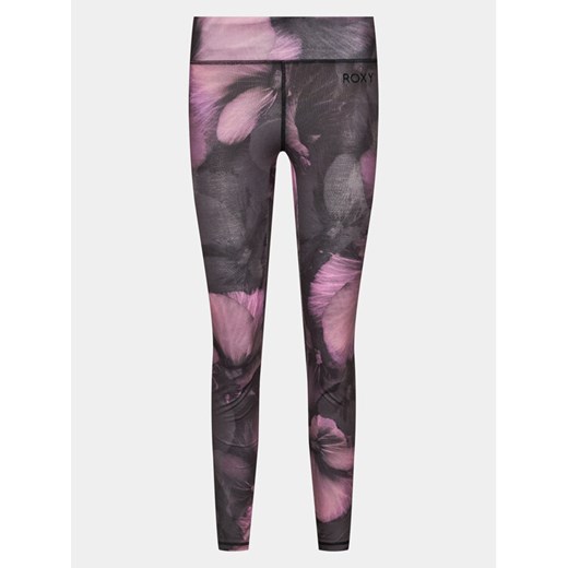 Roxy Legginsy Daybreak Bottom Bdyw ERJLW03040 Kolorowy Slim Fit ze sklepu MODIVO w kategorii Spodnie damskie - zdjęcie 182762708