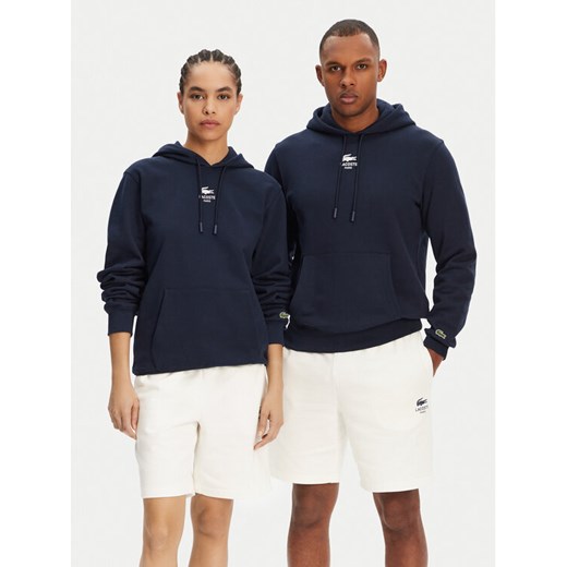 Lacoste Bluza SH2740 Granatowy Regular Fit ze sklepu MODIVO w kategorii Bluzy męskie - zdjęcie 182762788