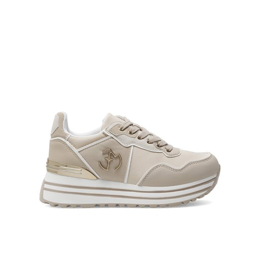 Eva Minge Sneakersy WYL3795-3 Beżowy ze sklepu MODIVO w kategorii Buty sportowe damskie - zdjęcie 182762847