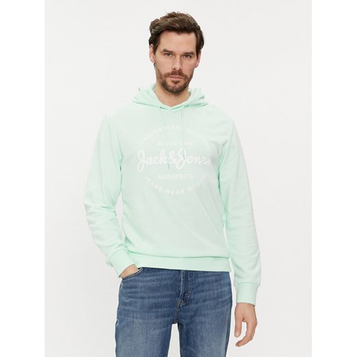 Jack&Jones Bluza Forest 12249237 Zielony Standard Fit ze sklepu MODIVO w kategorii Bluzy męskie - zdjęcie 182762869