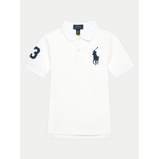 Polo Ralph Lauren Polo 322703635099 Biały Regular Fit ze sklepu MODIVO w kategorii T-shirty chłopięce - zdjęcie 182762885
