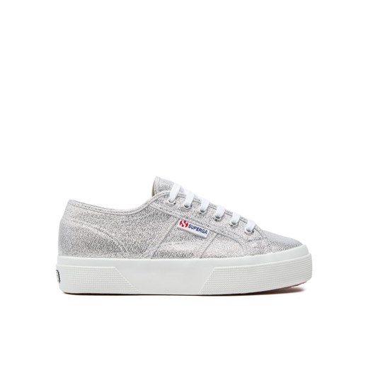 Superga Tenisówki 2740 Szary ze sklepu MODIVO w kategorii Trampki damskie - zdjęcie 182762897
