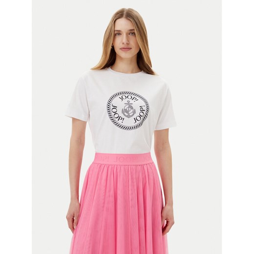 JOOP! T-Shirt 58 252JE58Tonia 30046219 Biały Regular Fit ze sklepu MODIVO w kategorii Bluzki damskie - zdjęcie 182762997