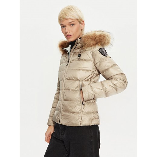 Blauer Kurtka puchowa 24WBLDC03038 Beżowy Regular Fit ze sklepu MODIVO w kategorii Kurtki damskie - zdjęcie 182763048