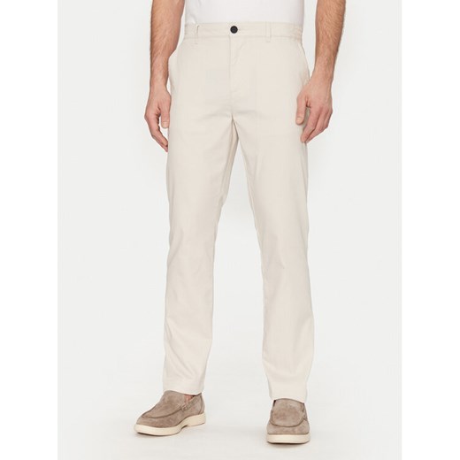 Tom Tailor Spodnie materiałowe 1044711 Beżowy Regular Fit ze sklepu MODIVO w kategorii Spodnie męskie - zdjęcie 182763069