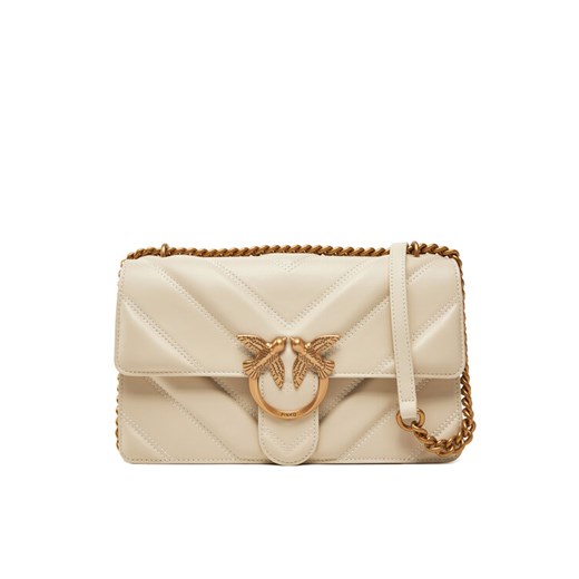 PINKO Torebka Love One Classic Light Dc PE 25 PLTT 104549 A26Z Écru ze sklepu MODIVO w kategorii Kopertówki - zdjęcie 182763105