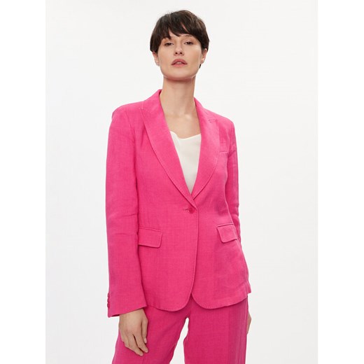 Weekend Max Mara Marynarka Nalut 2415041032 Różowy Regular Fit ze sklepu MODIVO w kategorii Marynarki damskie - zdjęcie 182763115