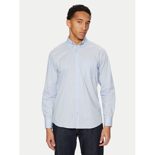 United Colors Of Benetton Koszula 5KQRUQ04B Niebieski Regular Fit ze sklepu MODIVO w kategorii Koszule męskie - zdjęcie 182763147