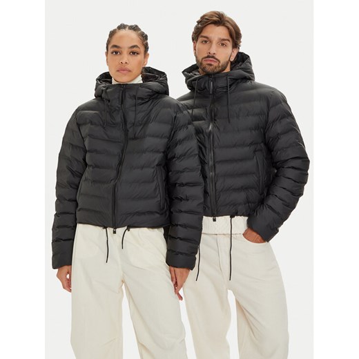 Rains Kurtka przejściowa Unisex 15820 Czarny Regular Fit ze sklepu MODIVO w kategorii Kurtki damskie - zdjęcie 182763156