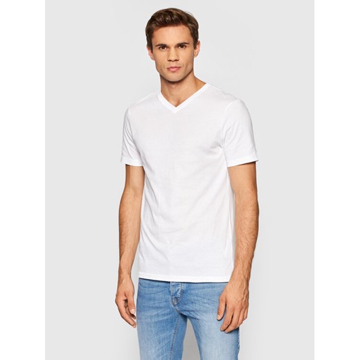 United Colors Of Benetton T-Shirt 3U53J4231 Biały Regular Fit ze sklepu MODIVO w kategorii T-shirty męskie - zdjęcie 182763195
