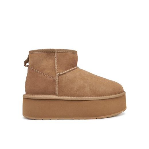 EMU Australia Śniegowce Stinger Micro Flatform W13082 Beżowy ze sklepu MODIVO w kategorii Śniegowce damskie - zdjęcie 182763196
