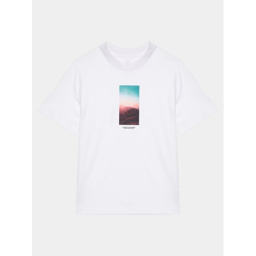 Jack&Jones Junior T-Shirt Vesterbro 12253960 Biały Loose Fit ze sklepu MODIVO w kategorii T-shirty chłopięce - zdjęcie 182763259
