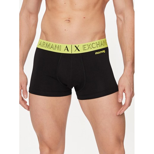 Armani Exchange Bokserki 956002 4R505 00020 Czarny ze sklepu MODIVO w kategorii Majtki męskie - zdjęcie 182763269