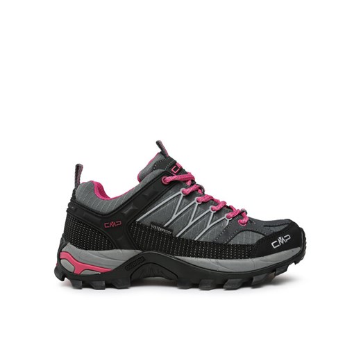 CMP Trekkingi Rigel Low Trekking Shoes Wp 3Q54456 Szary ze sklepu MODIVO w kategorii Buty trekkingowe damskie - zdjęcie 182763275