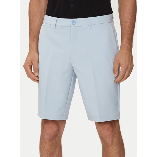 Boss Szorty materiałowe S_Commuter 50504392 Niebieski Slim Fit ze sklepu MODIVO w kategorii Spodenki męskie - zdjęcie 182763337