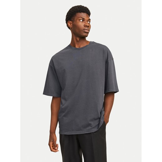 Jack&Jones T-Shirt Charge 12268270 Szary Oversize ze sklepu MODIVO w kategorii T-shirty męskie - zdjęcie 182763377