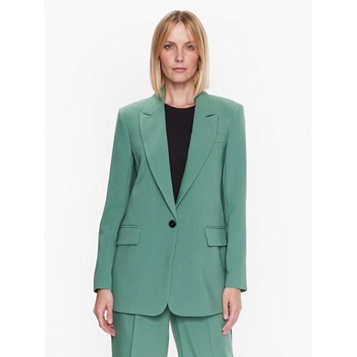 Bruuns Bazaar Marynarka Cindy BBW2548 Zielony Regular Fit ze sklepu MODIVO w kategorii Marynarki damskie - zdjęcie 182763386