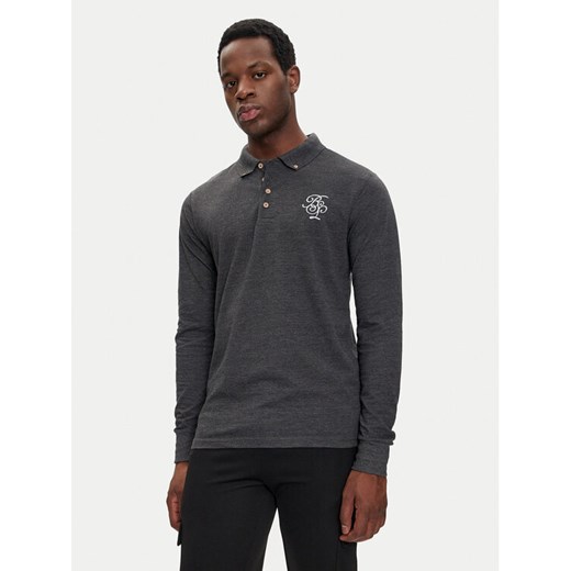 Brave Soul Polo MLT-412KLAY Szary Regular Fit ze sklepu MODIVO w kategorii T-shirty męskie - zdjęcie 182763437