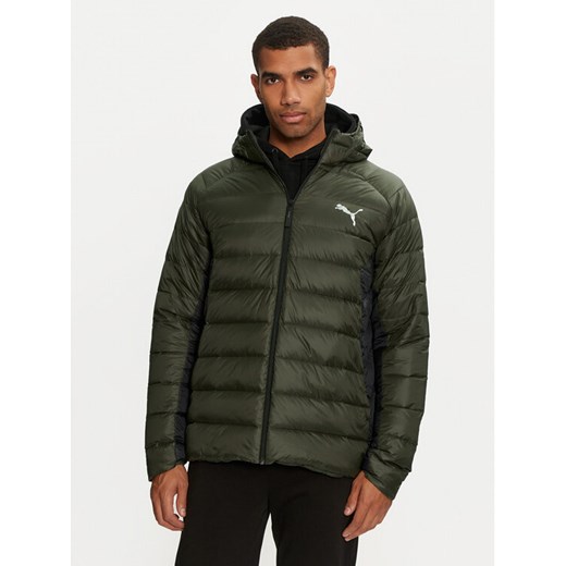 Puma Kurtka puchowa PackLITE 849355 Zielony Slim Fit ze sklepu MODIVO w kategorii Kurtki męskie - zdjęcie 182763508