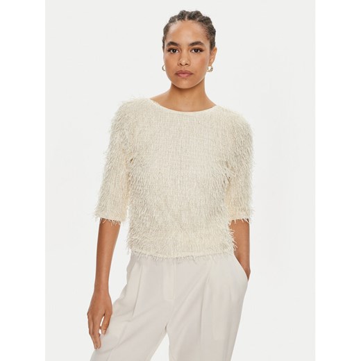 Bruuns Bazaar Bluzka Ignas BBW3960 Écru Regular Fit ze sklepu MODIVO w kategorii Bluzki damskie - zdjęcie 182763527