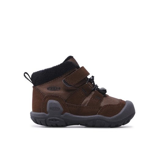 Keen Trekkingi Knotch Chukka 1026740 Brązowy ze sklepu MODIVO w kategorii Buty zimowe dziecięce - zdjęcie 182763608