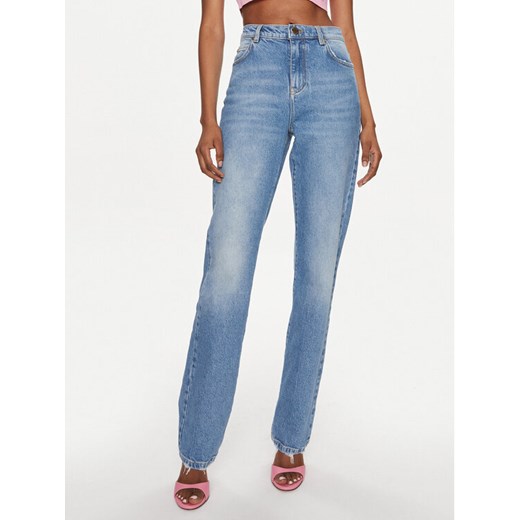 Pinko Jeansy Roxanne 102908 A0IC Niebieski Regular Fit ze sklepu MODIVO w kategorii Jeansy damskie - zdjęcie 182763619