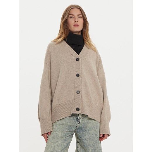 ViCOLO Kardigan 55007S Brązowy Regular Fit ze sklepu MODIVO w kategorii Swetry damskie - zdjęcie 182763635