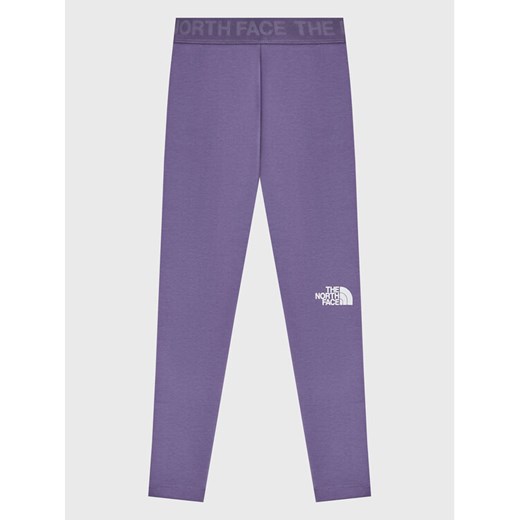 The North Face Legginsy Everyday NF0A82ER Fioletowy Slim Fit ze sklepu MODIVO w kategorii Spodnie damskie - zdjęcie 182763689