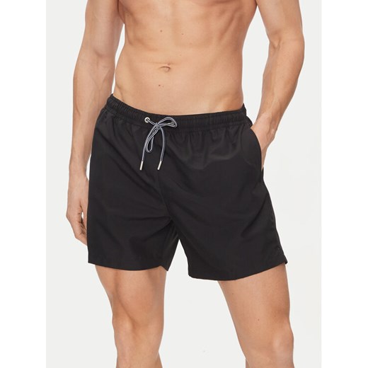 HOM Szorty kąpielowe 402537 Czarny Regular Fit ze sklepu MODIVO w kategorii Kąpielówki - zdjęcie 182763717