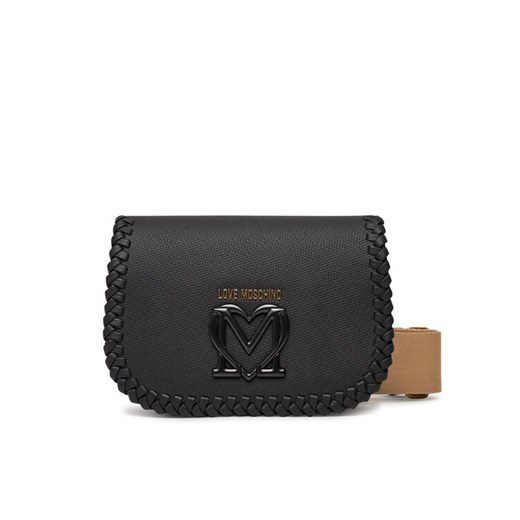 LOVE MOSCHINO Torebka JC4125PP1MLJ0000 Czarny ze sklepu MODIVO w kategorii Listonoszki - zdjęcie 182763736