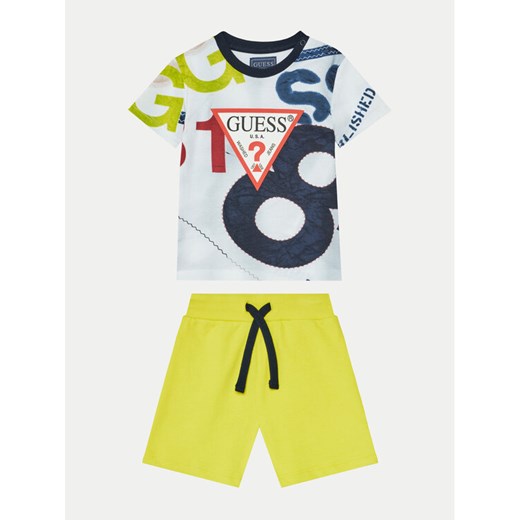 Guess Komplet dziecięcy I5RG08 K8HM4 Kolorowy Regular Fit ze sklepu MODIVO w kategorii Komplety niemowlęce - zdjęcie 182763749