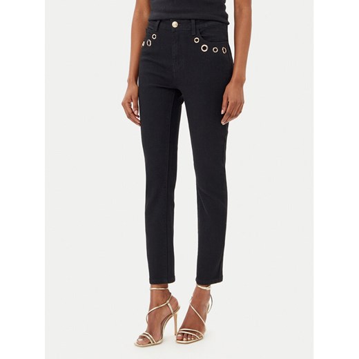 ARTIGLI Jeansy ADDE002564 002 Czarny Slim Fit ze sklepu MODIVO w kategorii Jeansy damskie - zdjęcie 182763857